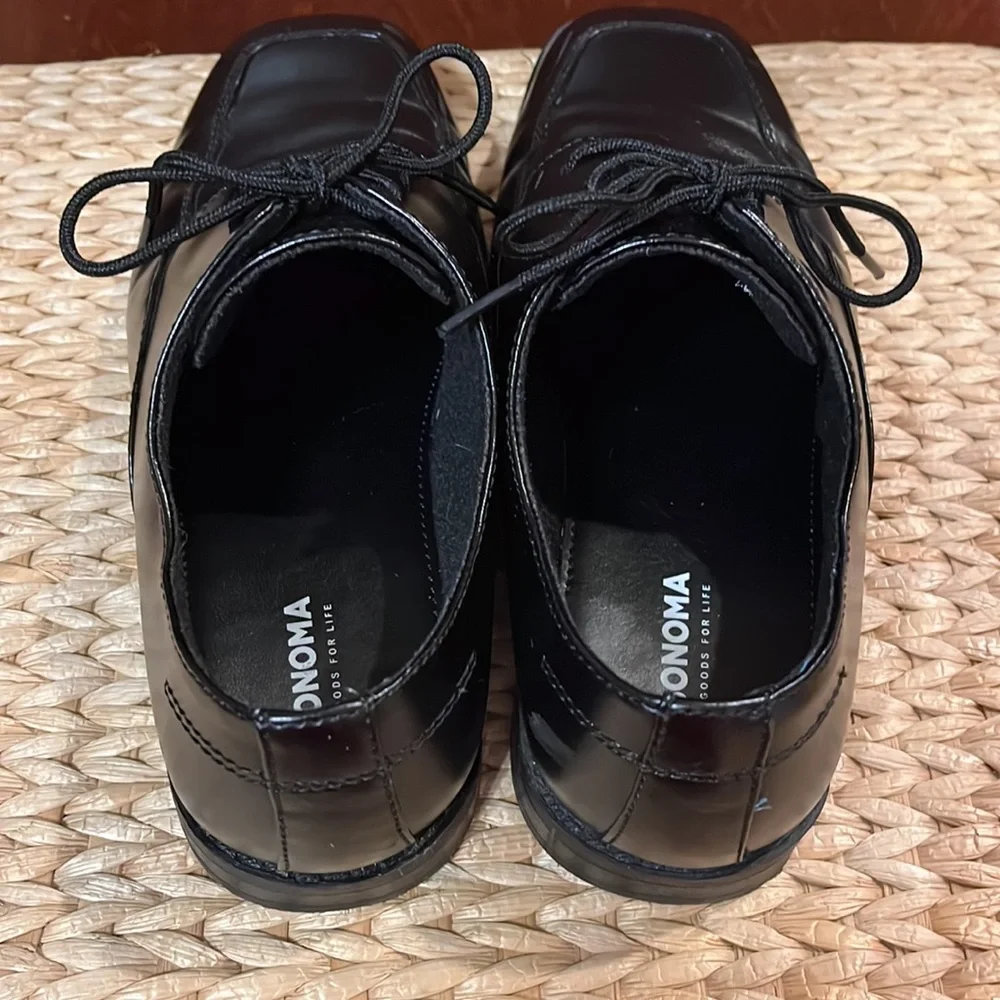 Sonoma Boys Black Dress Shoes